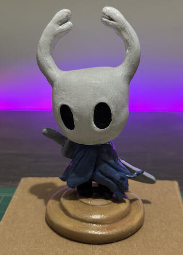 Hollow knight de arcilla